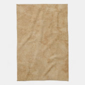 Linge De Cuisine Impression en cuir Tan Chamois (Vertical)