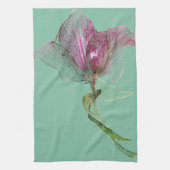 Linge De Cuisine Impression florale de décoration de fleur (Vertical)