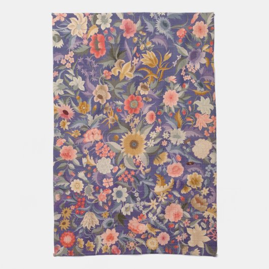 Linge De Cuisine Impression florale décorative (Vertical)