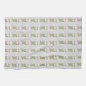 Linge De Cuisine Impression florale minuscule (Horizontal)