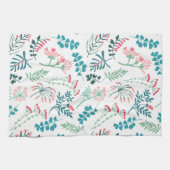 Linge De Cuisine Impression florale moderne (Horizontal)