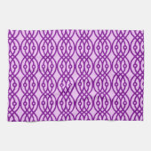 Linge De Cuisine Impression kimono, lavande et violet (Horizontal)