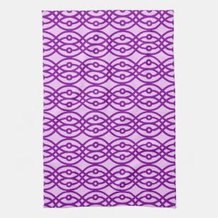 Linge De Cuisine Impression kimono, lavande et violet