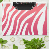 Linge De Cuisine Impression Lepard / Impression Zebra (Plié)
