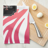 Linge De Cuisine Impression Lepard / Impression Zebra (Quart Plié)