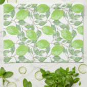 Linge De Cuisine Impression Lime (Plié)