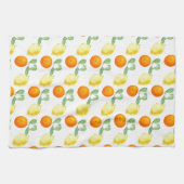 Linge De Cuisine Impression orange et citron Citrus (Horizontal)