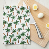 Linge De Cuisine Impression Palm Tree (Quart Plié)
