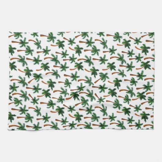 Linge De Cuisine Impression Palm Tree (Horizontal)