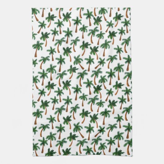 Linge De Cuisine Impression Palm Tree (Vertical)