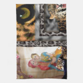Linge De Cuisine Impression Tiger & Couple Art (Vertical)