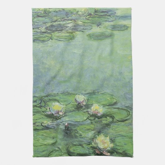 Linge De Cuisine Impressionnisme d'étang d'eau (Vertical)