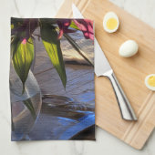 Linge De Cuisine Impressionniste français (Quart Plié)