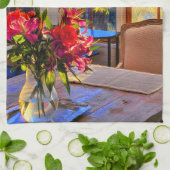 Linge De Cuisine Impressionniste français (Plié)