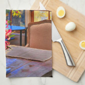 Linge De Cuisine Impressionniste français (Quart Plié)