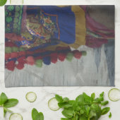 Linge De Cuisine Imprimé/graphique en forme de chameau (Plié)