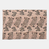 Linge De Cuisine Imprimé léopard rose – Chic Animal (Horizontal)