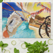 Linge De Cuisine Improvisation 30 (Canons) par Wassily Kandinsky (Plié)