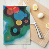Linge De Cuisine Impulsion profonde par Wassily Kandinsky (Quart Plié)
