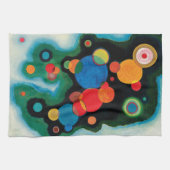 Linge De Cuisine Impulsion profonde par Wassily Kandinsky (Horizontal)