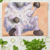 Linge De Cuisine In Love Ram - Romantique - Ajouter votre texte / n (Plié)