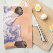 Linge De Cuisine In Love Ram - Romantique - Ajouter votre texte / n (Quart Plié)