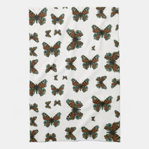 Linge De Cuisine Inachis io - Le papillon paon européen