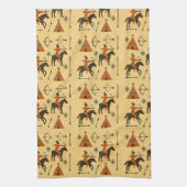 Linge De Cuisine Indian art (Vertical)