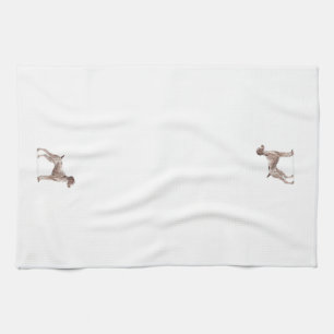 Linge De Cuisine Indicateur aux cheveux courts allemand