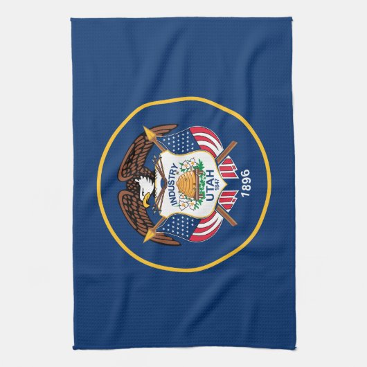 Linge De Cuisine Indicateur de l'État de l'Utah (Vertical)