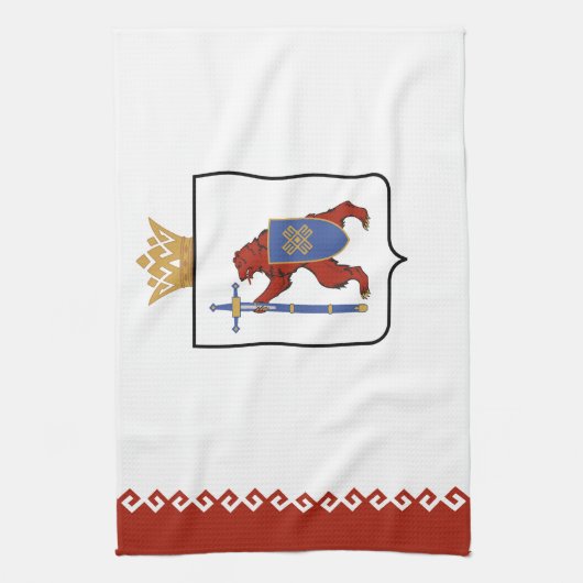 Linge De Cuisine Indicateur Mari El (Vertical)