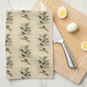 Linge De Cuisine Indigo Bunting d'Audubon's Birds of America (Quart Plié)