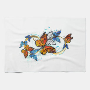 Linge De Cuisine Infinité de papillons monarques