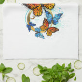 Linge De Cuisine Infinity of Monarch Butterflies (Plié)