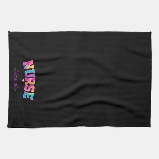 Linge De Cuisine Infirmière colorée (Horizontal)