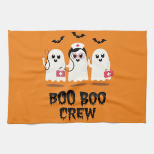 Linge De Cuisine Infirmière d'Halloween Mignon Fantôme Infirmière