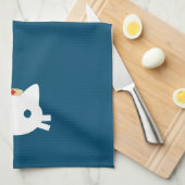 Linge De Cuisine Infirmière Kitty (Quart Plié)