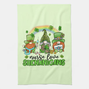 Linge De Cuisine Infirmière Love Shenanigans St. Patrick's
