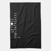 Linge De Cuisine Ingénieur logiciel de codage intelligent de rempli (Vertical)