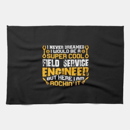 Linge De Cuisine Ingénieur Super Cool (Horizontal)