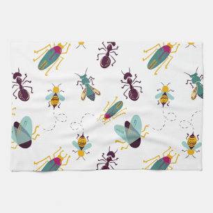 Linge De Cuisine insectes de petits insectes