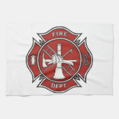 Linge De Cuisine Insigne de pompier (Horizontal)