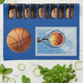 Linge De Cuisine Inspiration du basket-ball, (Plié)