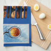 Linge De Cuisine Inspiration du basket-ball, (Quart Plié)