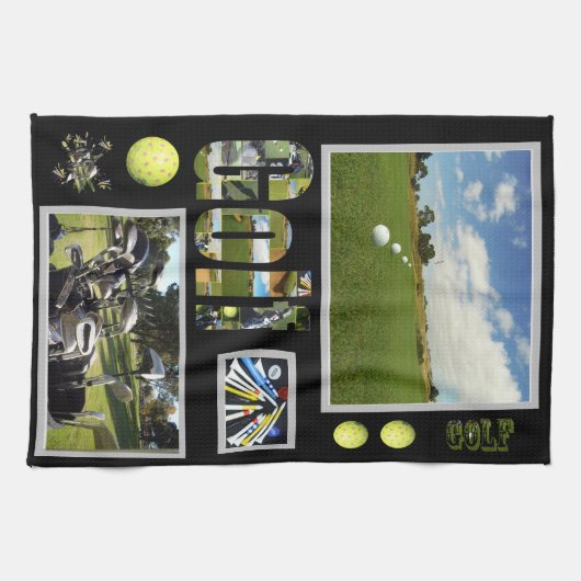 Linge De Cuisine Inspiré Du Golf, (Horizontal)