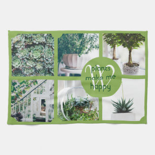 Linge De Cuisine Instagram, une verdure branchée, une grille de ph
