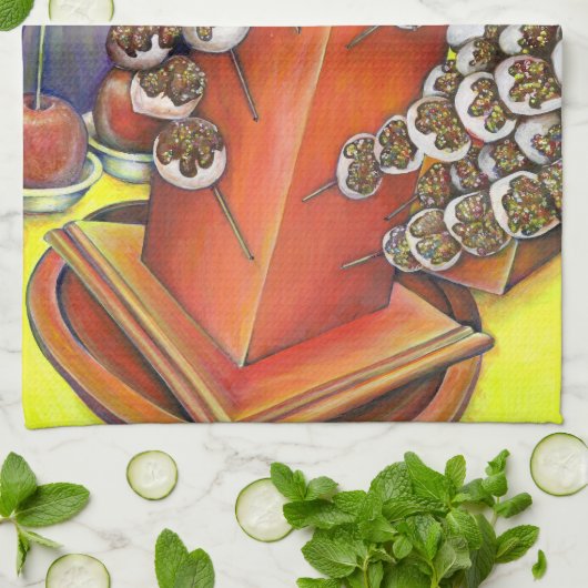 Linge De Cuisine Intersection de l'espace et du commerce (Plié)