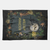 Linge De Cuisine Invitation du planificateur de nuit des sorcières (Horizontal)