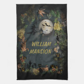 Linge De Cuisine Invitation du planificateur de nuit des sorcières (Vertical)