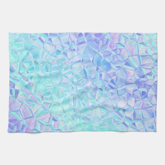 Linge De Cuisine iridescence glaciale : (Horizontal)